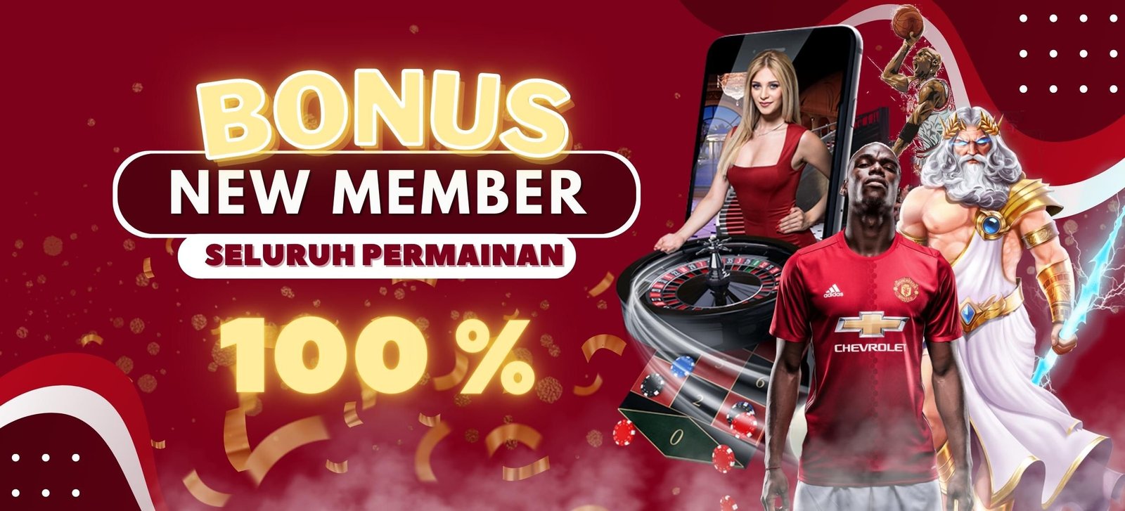 Bonus Slot Newmember 100%